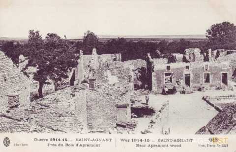 Maisons détruites (Saint-Agnant)